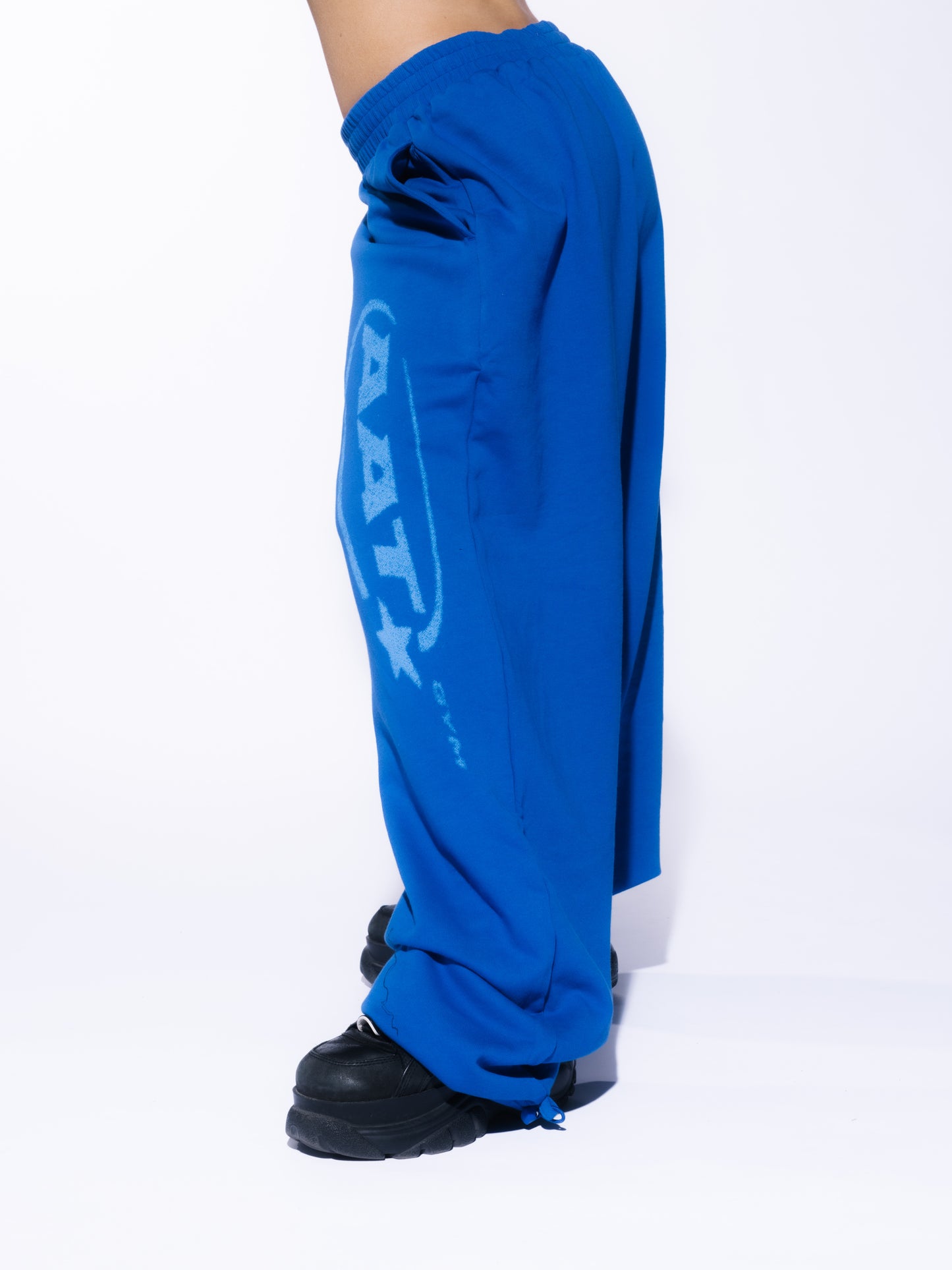 Blue Tribal Joggers