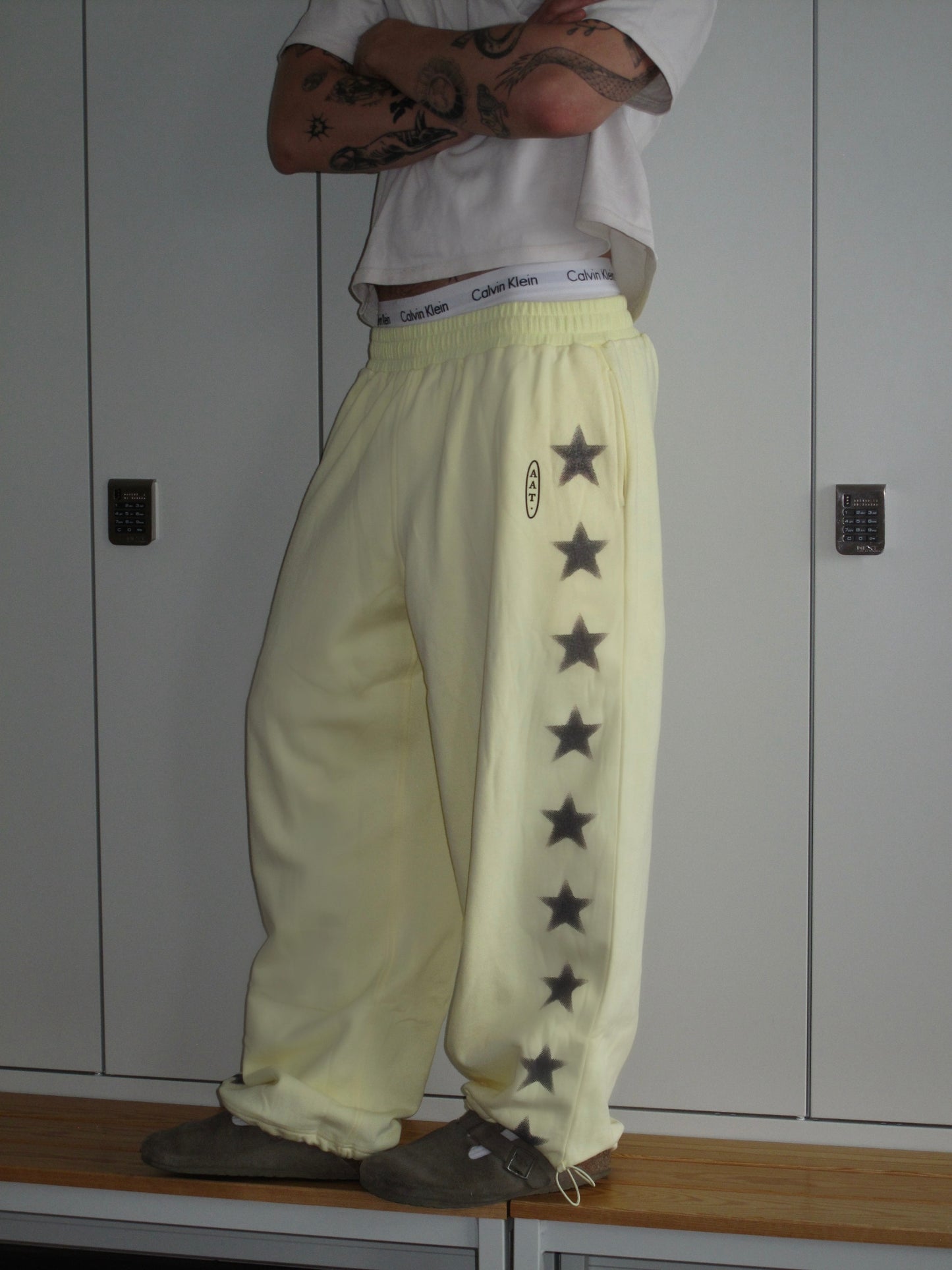 YELLOW STAR JOGGERS
