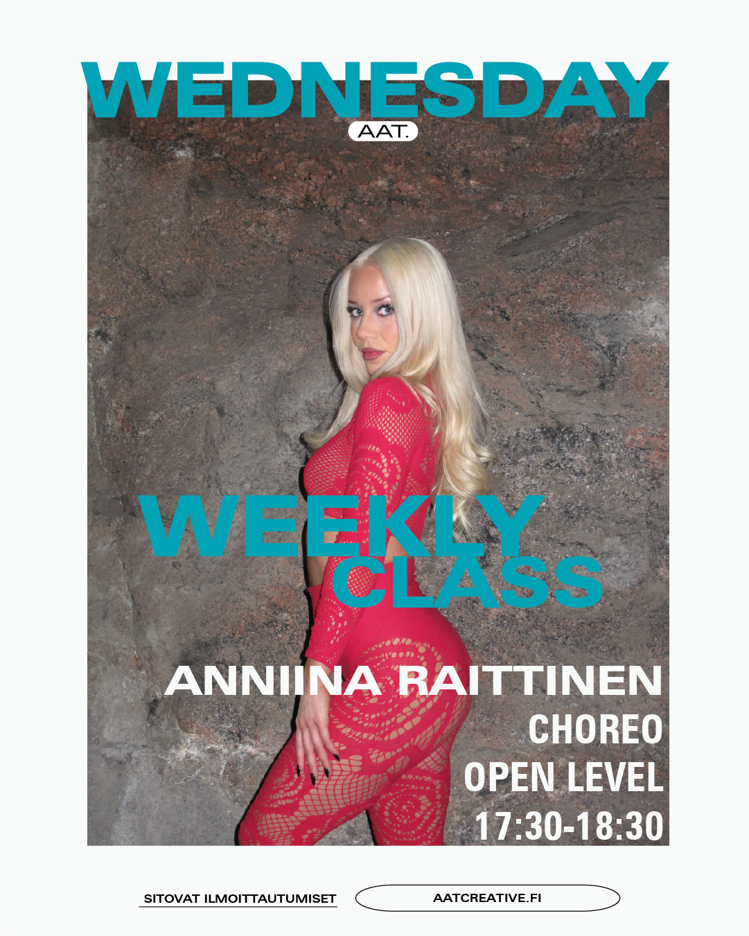 SEPTEMBER HKI / 4 classes / Wednesday / Choreo Open level / Anniina Raittinen / BOX