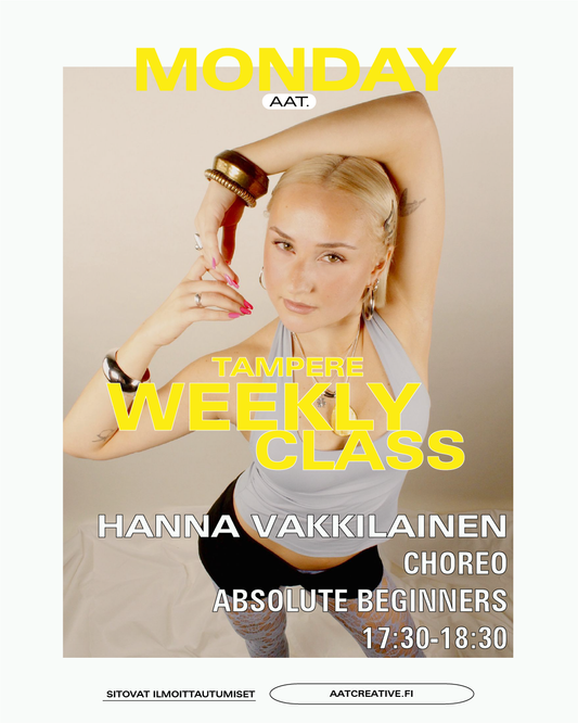 APRIL TRE / Monday  / Choreo Absolute Beginners Hanna Vakkilainen