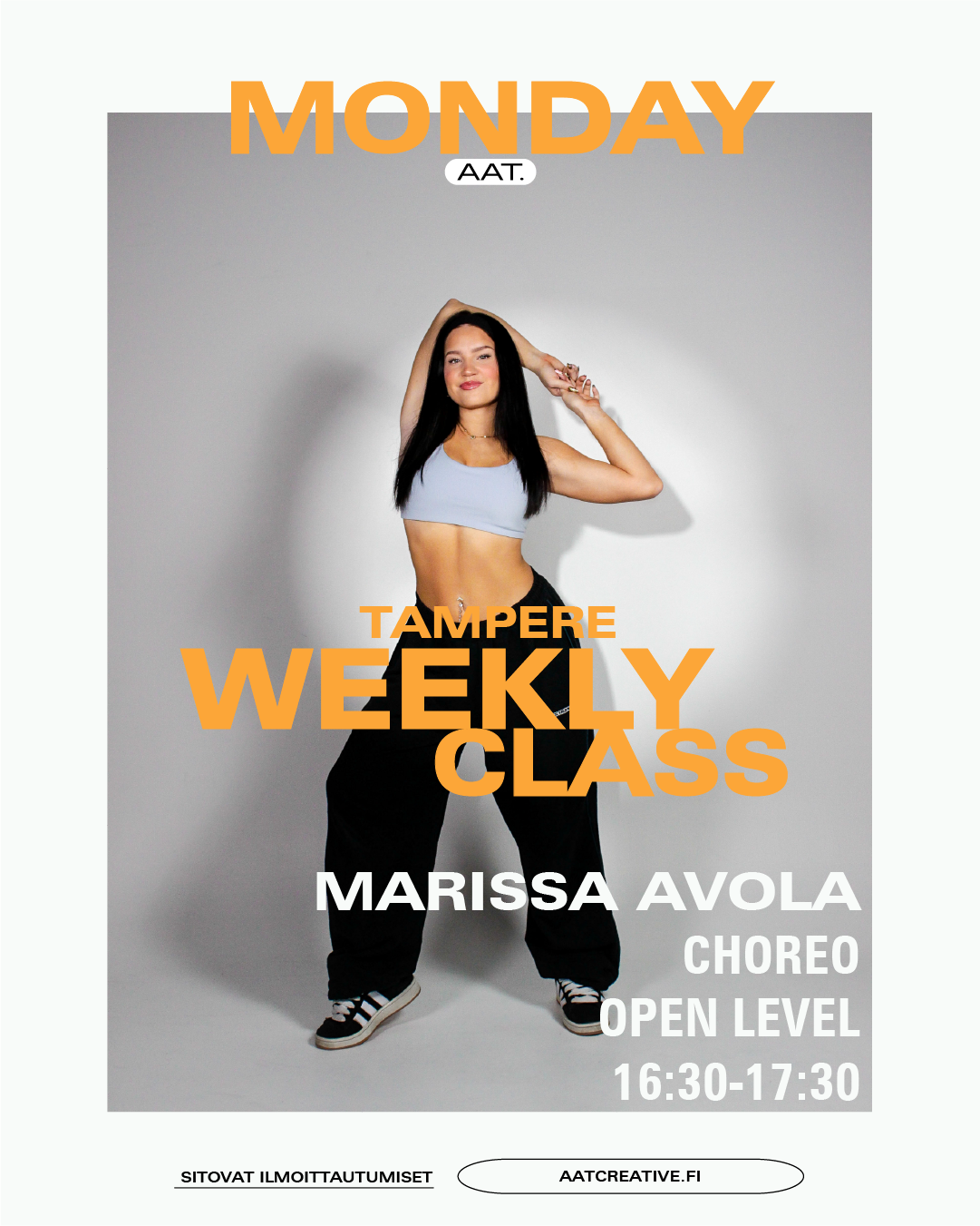 NOVEMBER TRE / 4 classes / Monday / Choreo Open level / Marissa Avola