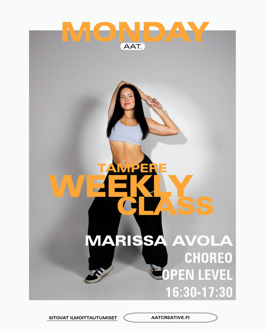 NOVEMBER TRE / 4 classes / Monday / Choreo Open level / Marissa Avola