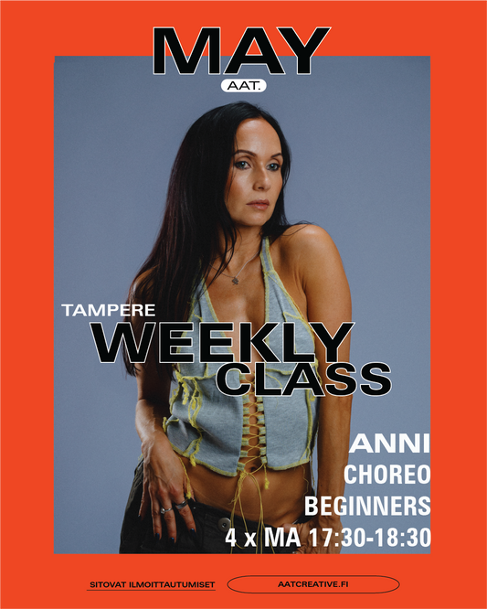 MONDAY / Choreo beginners Anni 4 x May