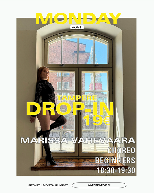 TRE DROP-IN / Monday / Choreo Beginners 18:30-19:30 Salla Kekäläinen