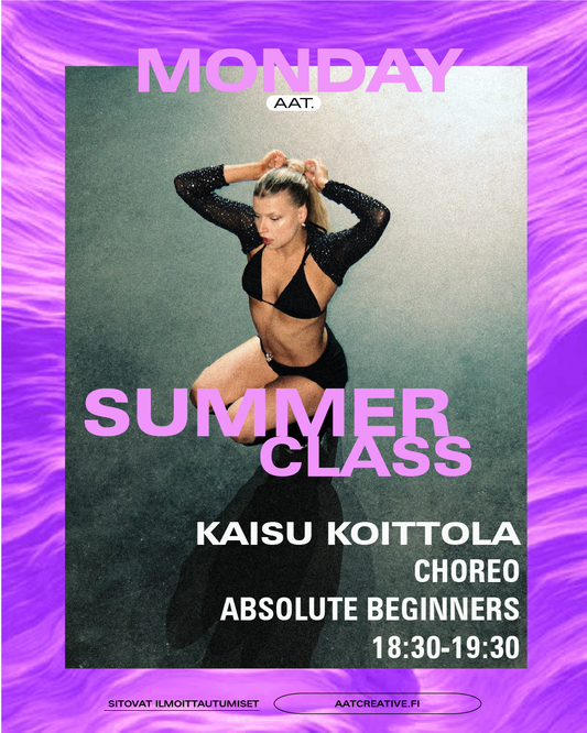 JUNE HKI / Summer Classes / Monday / Choreo Absolute Beginners Kaisu Koittola HEAVEN