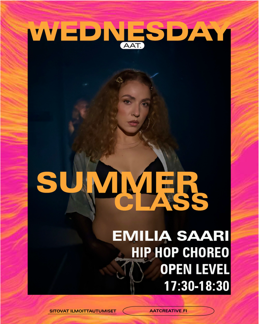 JUNE HKI / Summer Classes / Wednesday / HipHop Open level Emilia Saari BOX