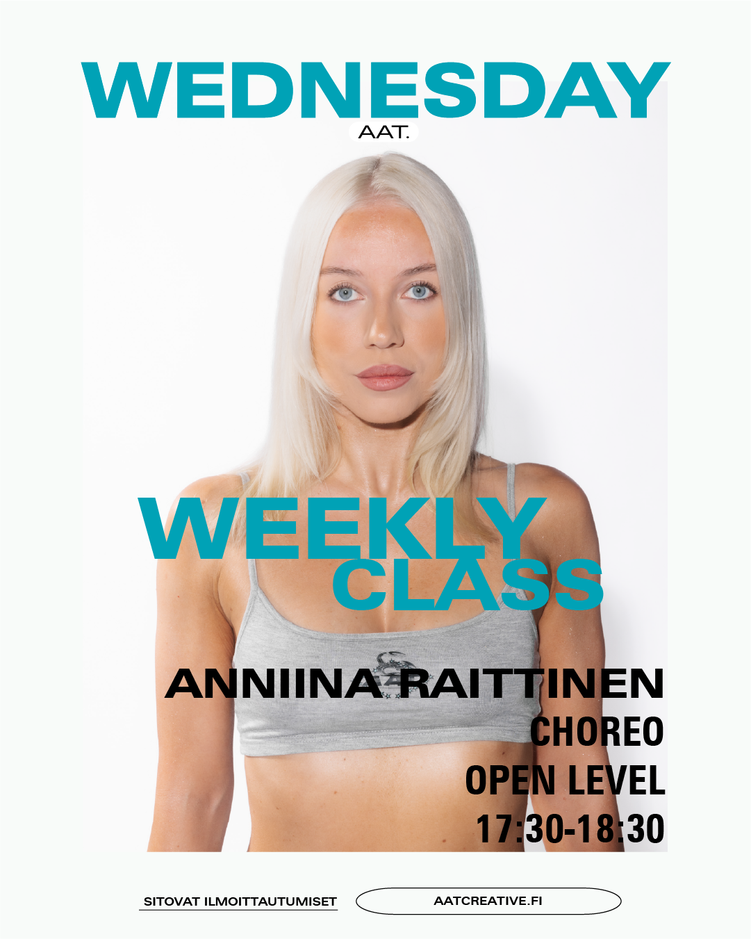 SEPTEMBER / Wednesday / Choreo Open level Anniina Raittinen BOX