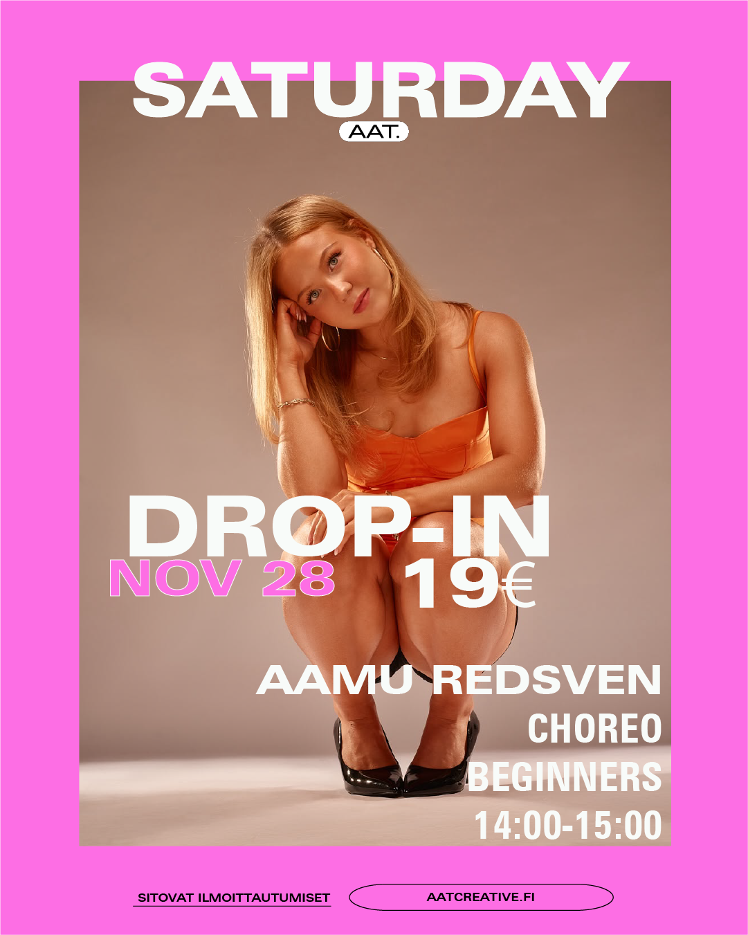 HKI DROP-IN SATURDAY 28.11.2026  / BEGINNERS 14-15 / Aamu Redsven