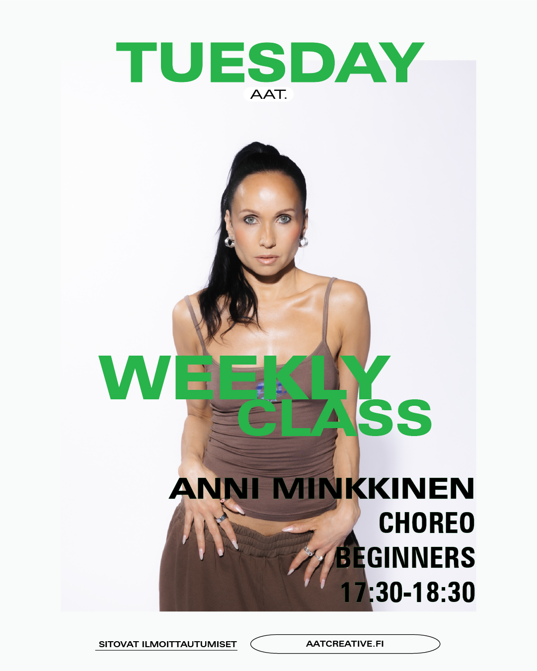 DECEMBER / Tuesday / Choreo Beginners Anni Minkkinen BOX