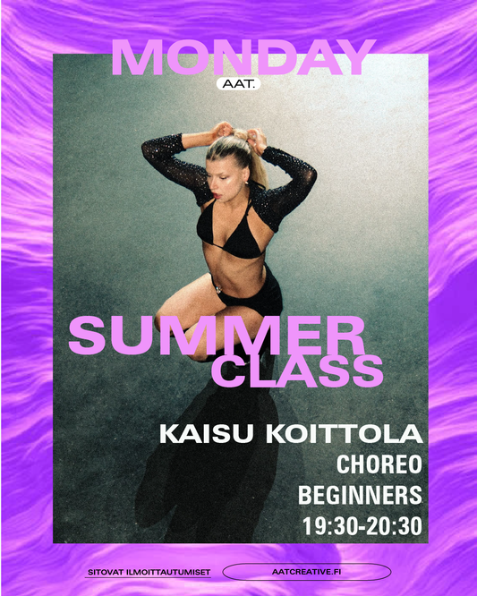 JUNE HKI / Summer Classes / Monday / Choreo Beginners Kaisu Koittola HEAVEN