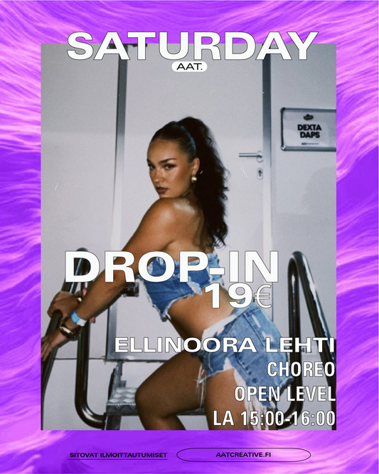 DROP-IN Saturdays 13.12.2025 / Choreo Open level 15:00-16:00 BOX