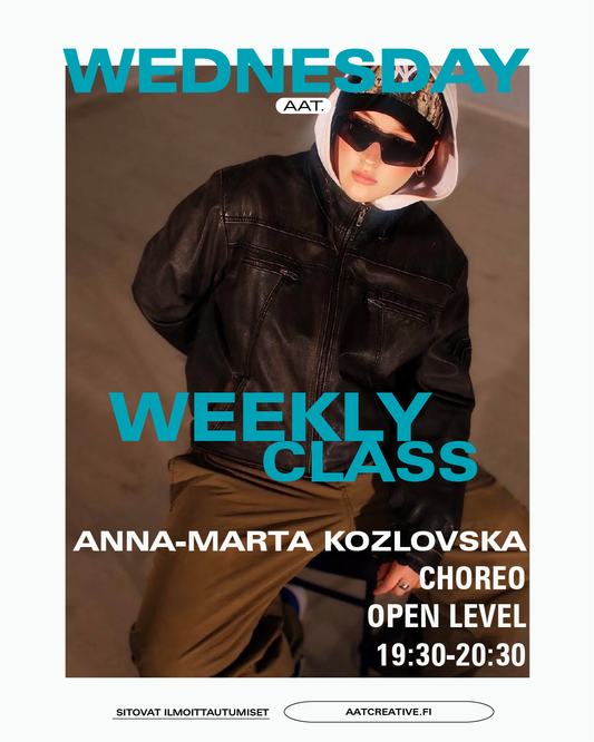 AUGUST HKI / 3 classes / Wednesday / Choreo Open level / Anna-Marta Kozlovska / BOX