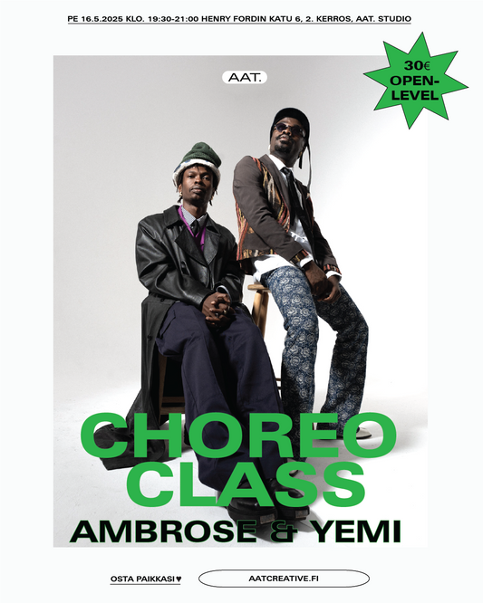 Choreo class Ambrose & Yemi 16.5.2025