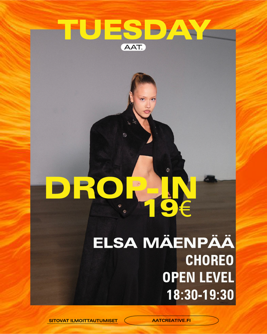 DROP-IN / Tuesday / Choreo Open level 18:30-19:30 Elsa Mäenpää HEAVEN