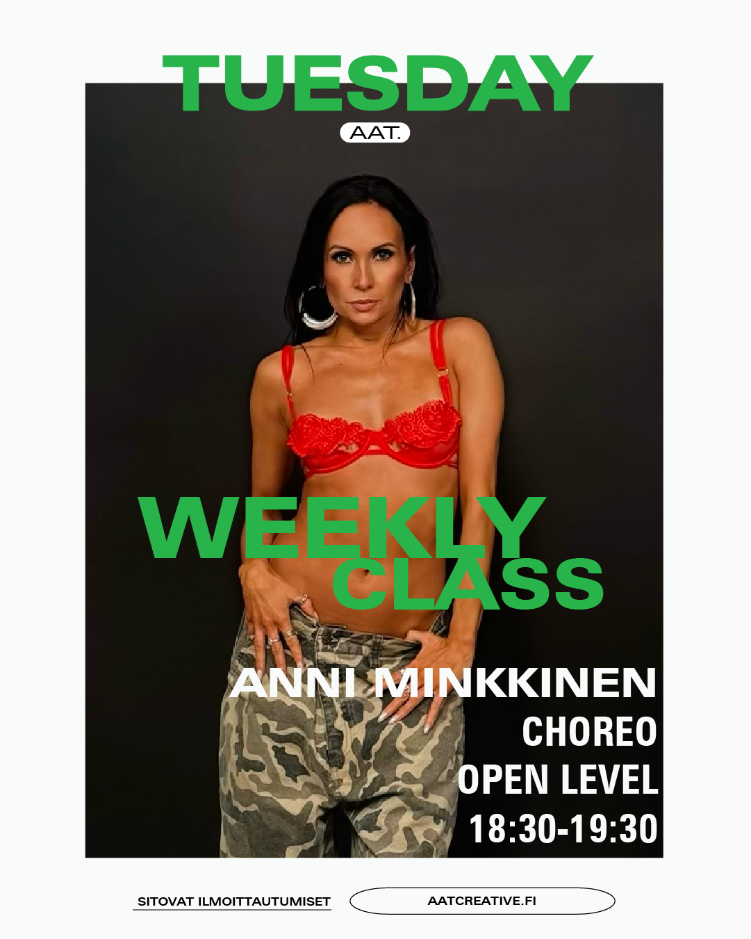 APRIL HKI / Tuesday / Choreo Open level Anni Minkkinen BOX