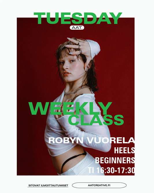 APRIL HKI / Tuesday / Heels Beginners Robyn Vuorela HEAVEN