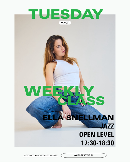NOVEMBER HKI / 4 classes / Tuesday / Jazz Open level / Ella Snellman / HEAVEN