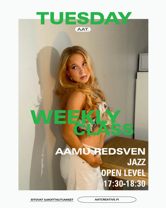 AUGUST HKI / 3 classes / Tuesday / Jazz Open level / Aamu Redsven / HEAVEN