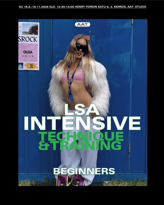 HELSINKI SYKSY 2026 LSA Intensive / Beginners / VAIN VALITUILLE