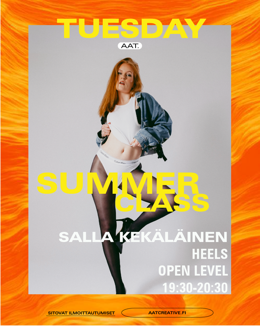 JUNE HKI / Summer Classes / Tuesday / Heels Open level Salla Kekäläinen HEAVEN