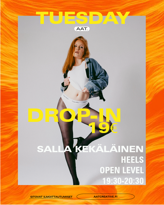 DROP-IN / Tuesday / Heels open level 19:30-20:30 Salla Kekäläinen HEAVEN