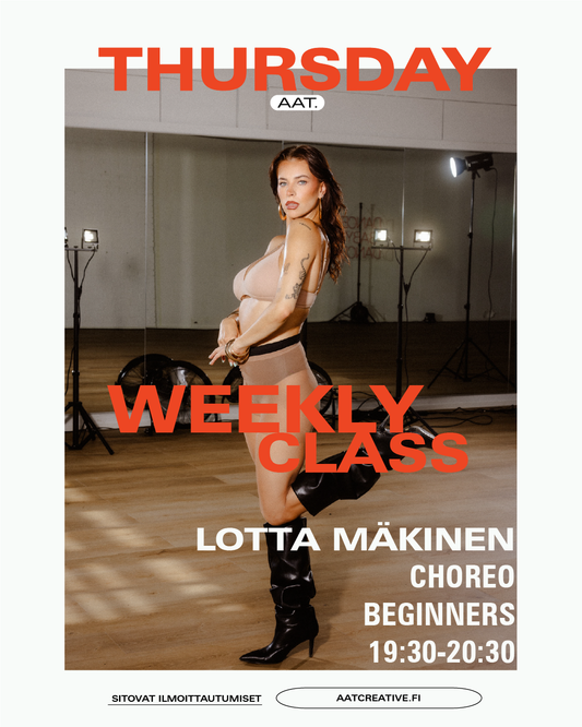 APRIL HKI / Thursday / Choreo Beginners Lotta Mäkinen BOX