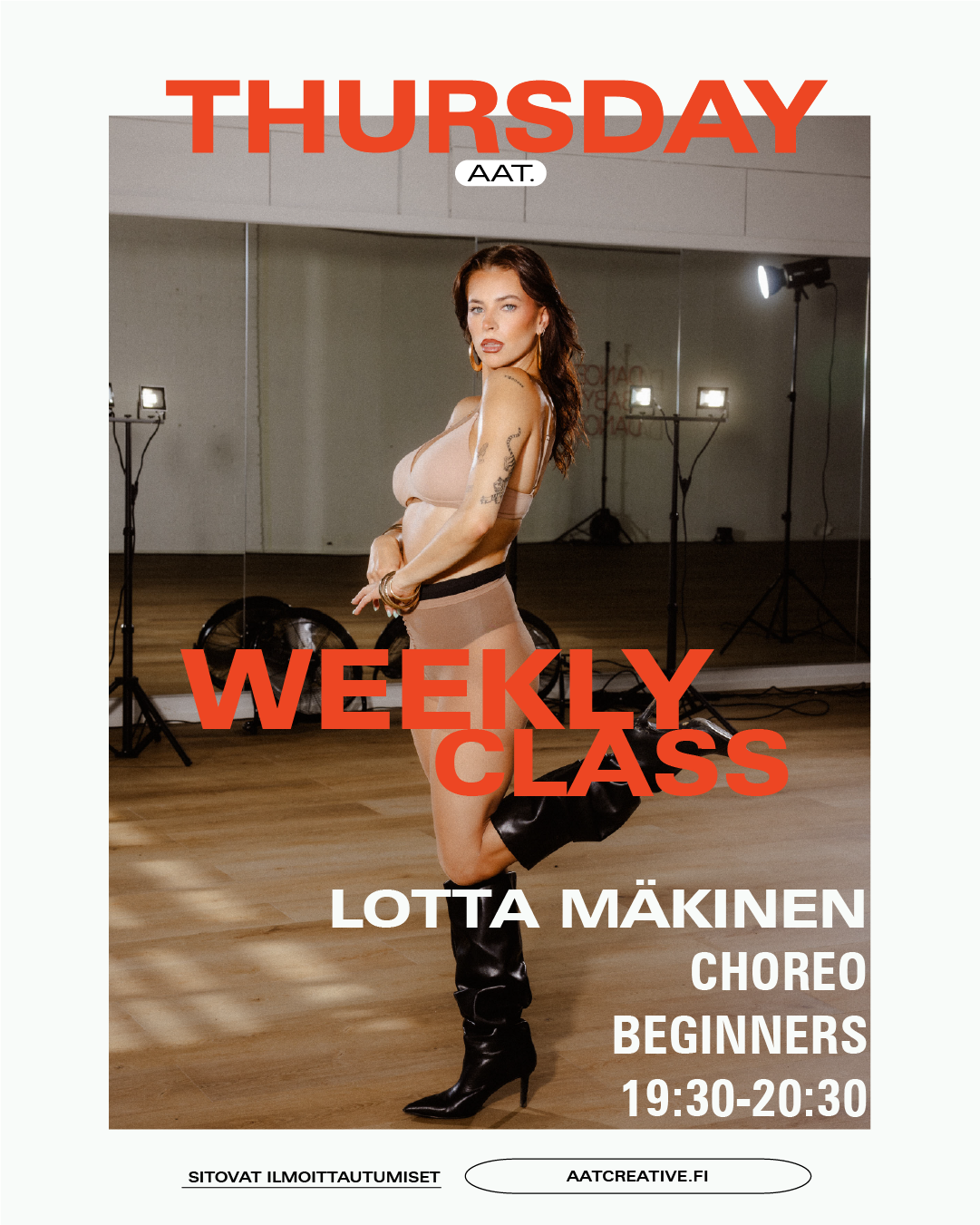MARCH HKI / Thursday / Choreo Beginners Lotta Mäkinen BOX