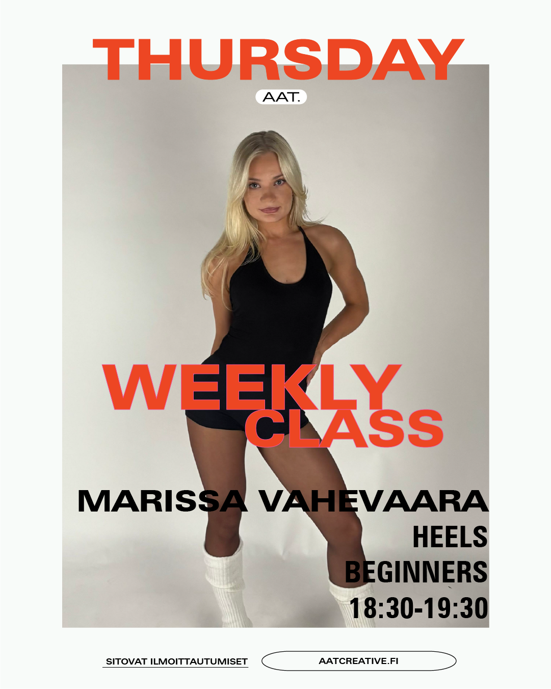 MARCH HKI / Thursday / Heels Beginners Marissa Vahevaara HEAVEN