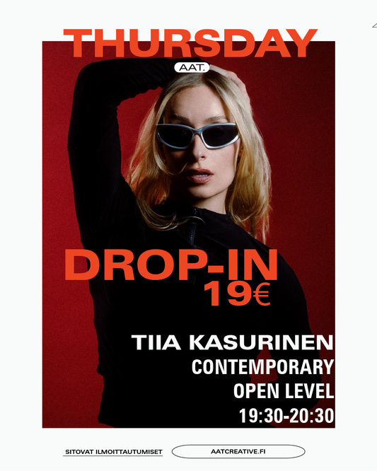DROP-IN / Thursday / Contemporary Open level 19:30-20:30 Tiia Kasurinen HEAVEN
