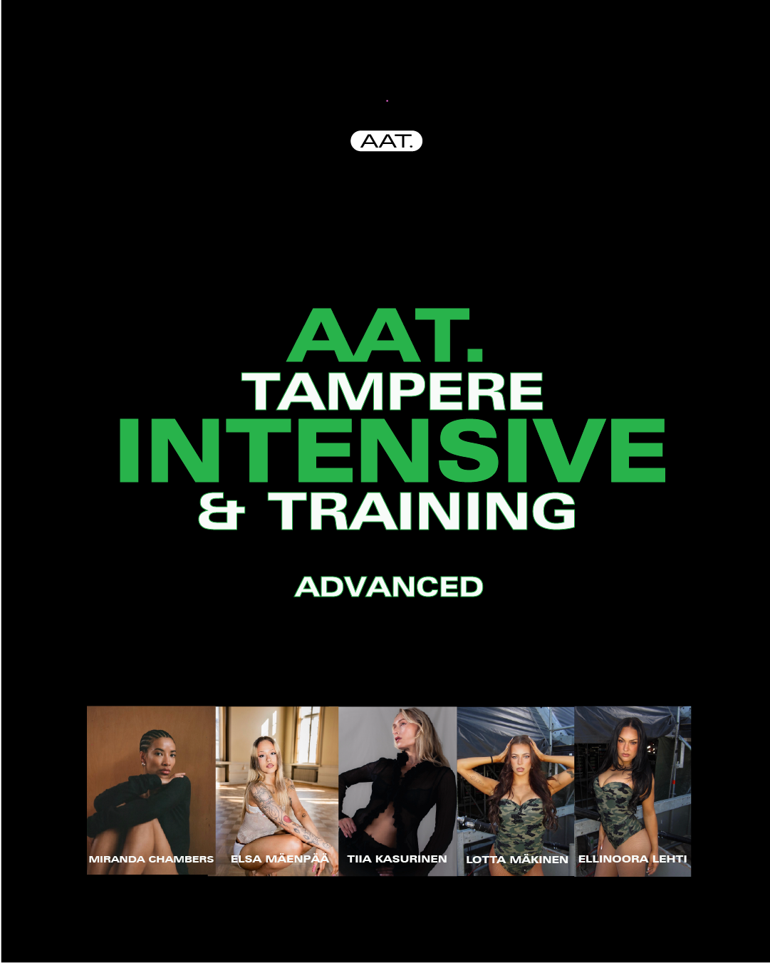 TAMPERE SYKSY 2026  / AAT. Intensive&Training / Advanced / VAIN VALITUILLE