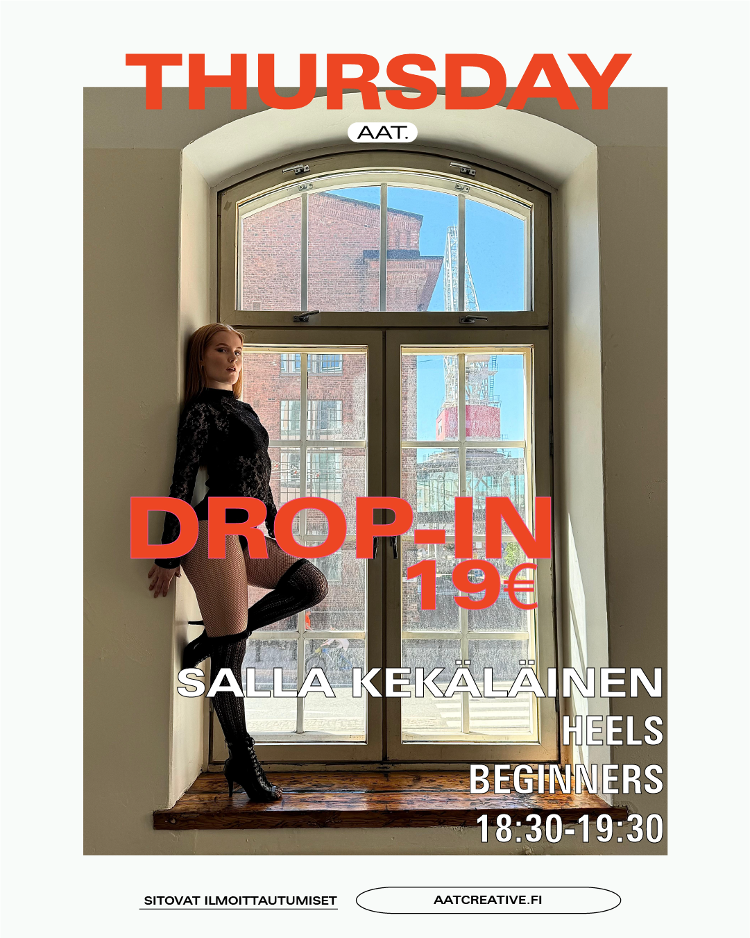 DROP-IN / Thursday / Heels Beginners 18:30-19:30 Salla Kekäläinen HEAVEN