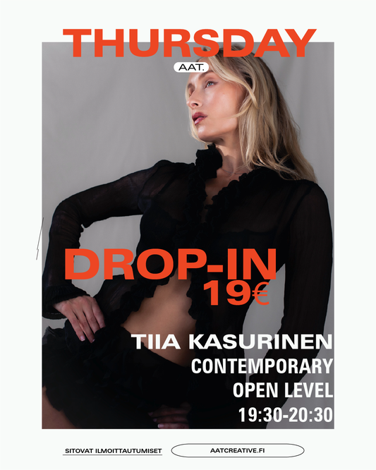 DROP-IN / Thursday / Contemporary Open level 19:30-20:30 Tiia Kasurinen HEAVEN