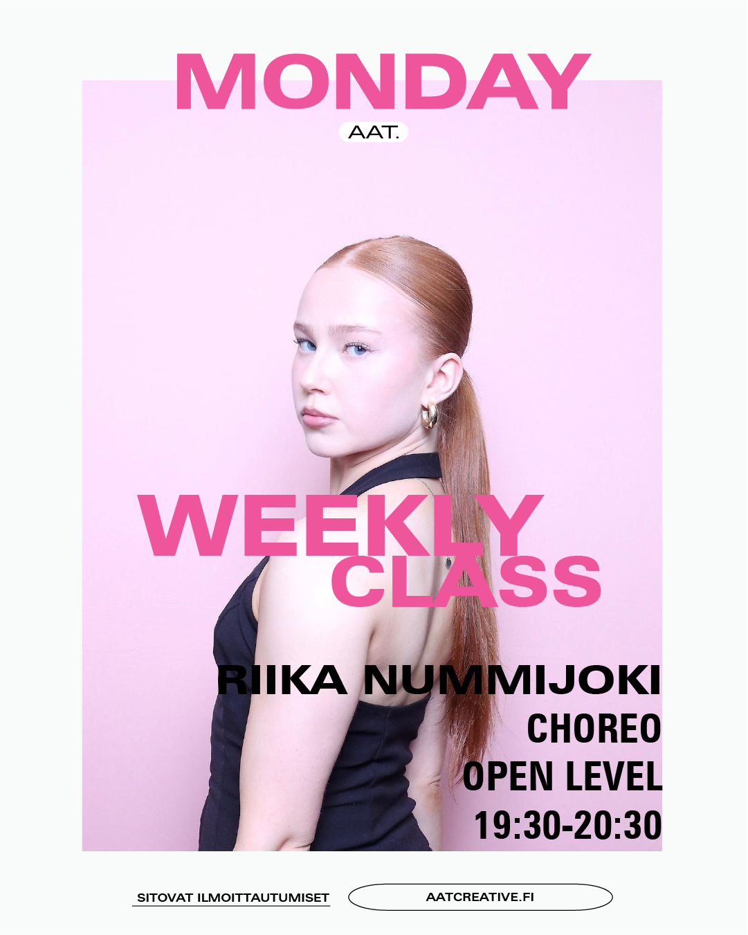 DECEMBER / Monday / Choreo Open level Riika Nummijoki HEAVEN