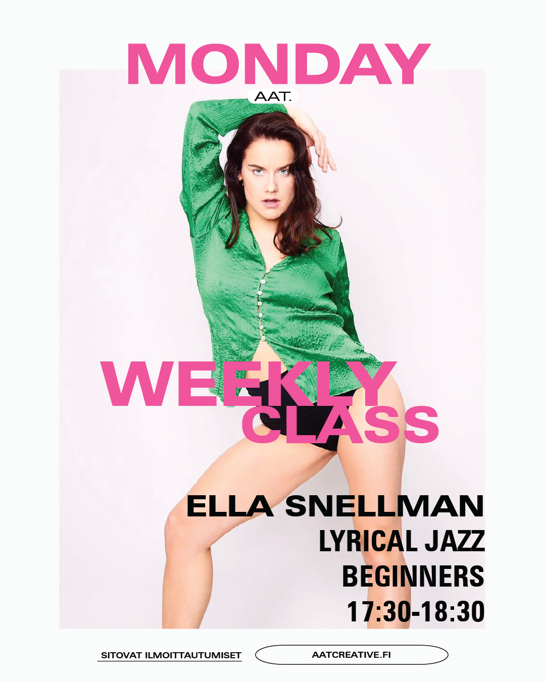 DECEMBER / Monday / Lyrical jazz / Beginners Ella Snellman HEAVEN