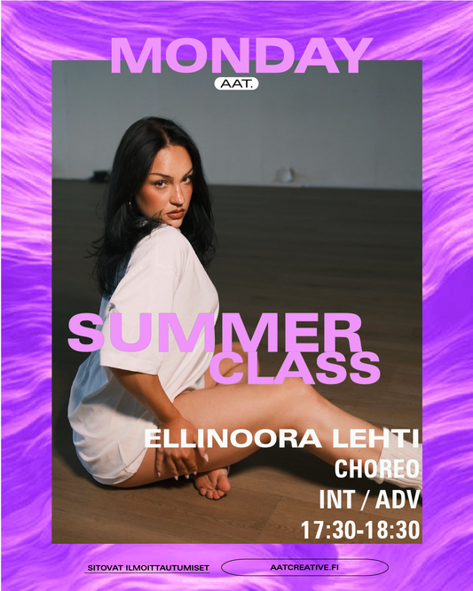 JUNE HKI / Summer Classes / Monday / Choreo Int/adv Ellinoora Lehti BOX