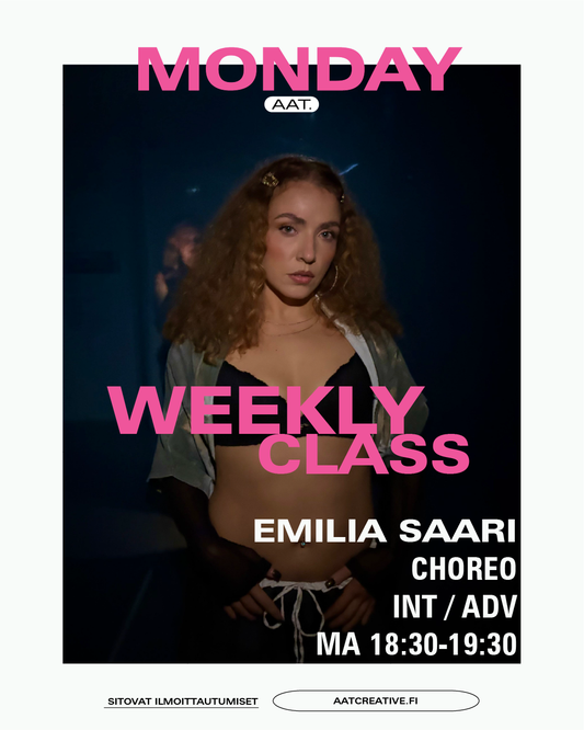 FEBRUARY HKI / Monday / Choreo int/adv Emilia Saari HEAVEN