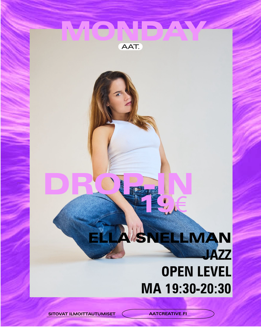 DROP-IN / Monday / Jazz Open level 19:30-20:30 Ella Snellmann BOX
