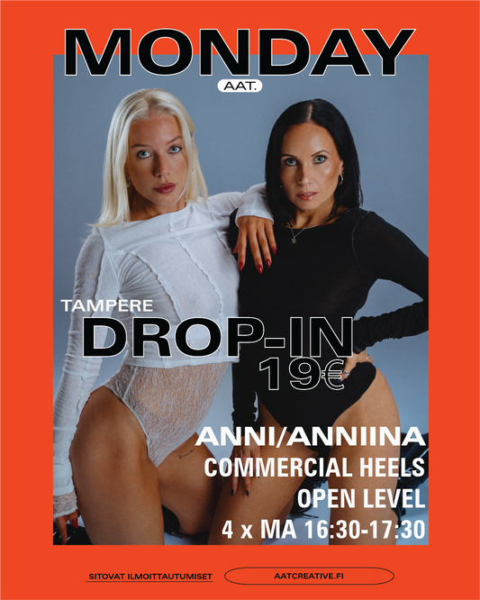 DROP-IN / Commercial heels open level Anniina & Anni