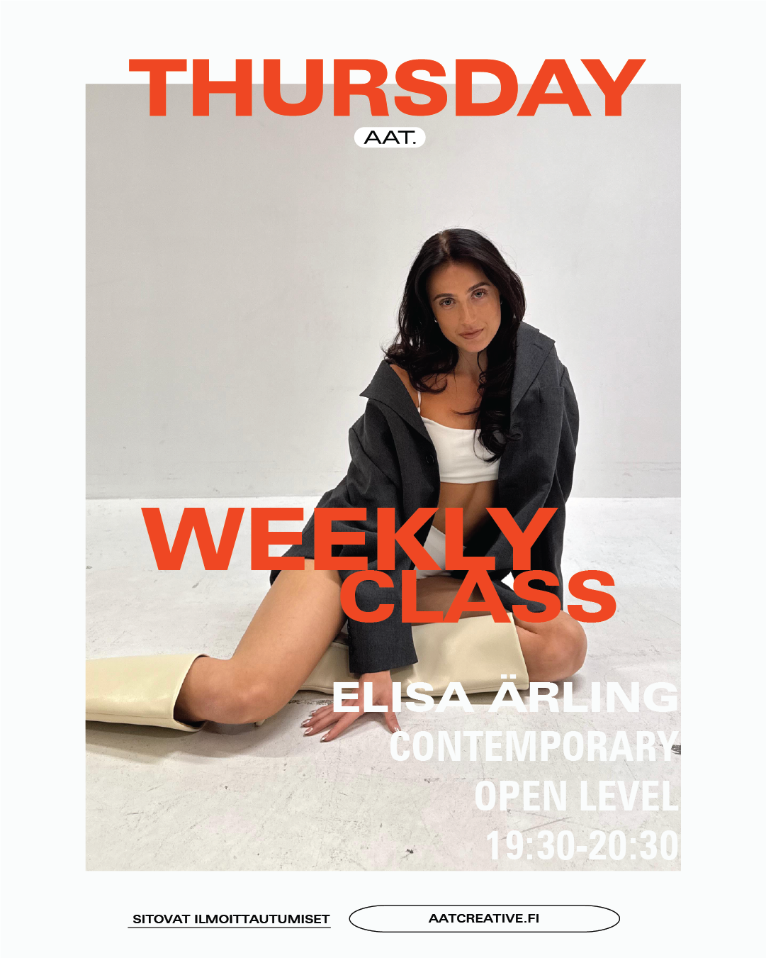 SEPTEMBER / Thursday / Contemporary Open level Elisa Ärling HEAVEN