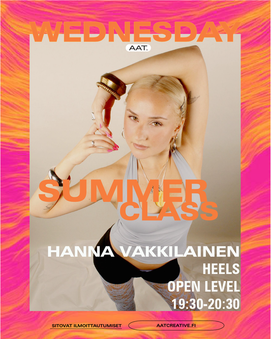 JUNE HKI / Summer Classes / Wednesday / Heels Open level Hanna Vakkilainen BOX