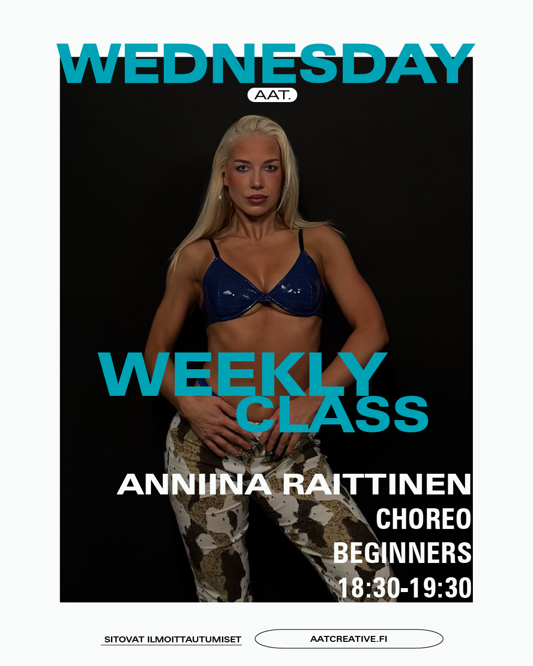 FEBRUARY HKI / Wednesday / Choreo Beginners Anniina Raittinen HEAVEN