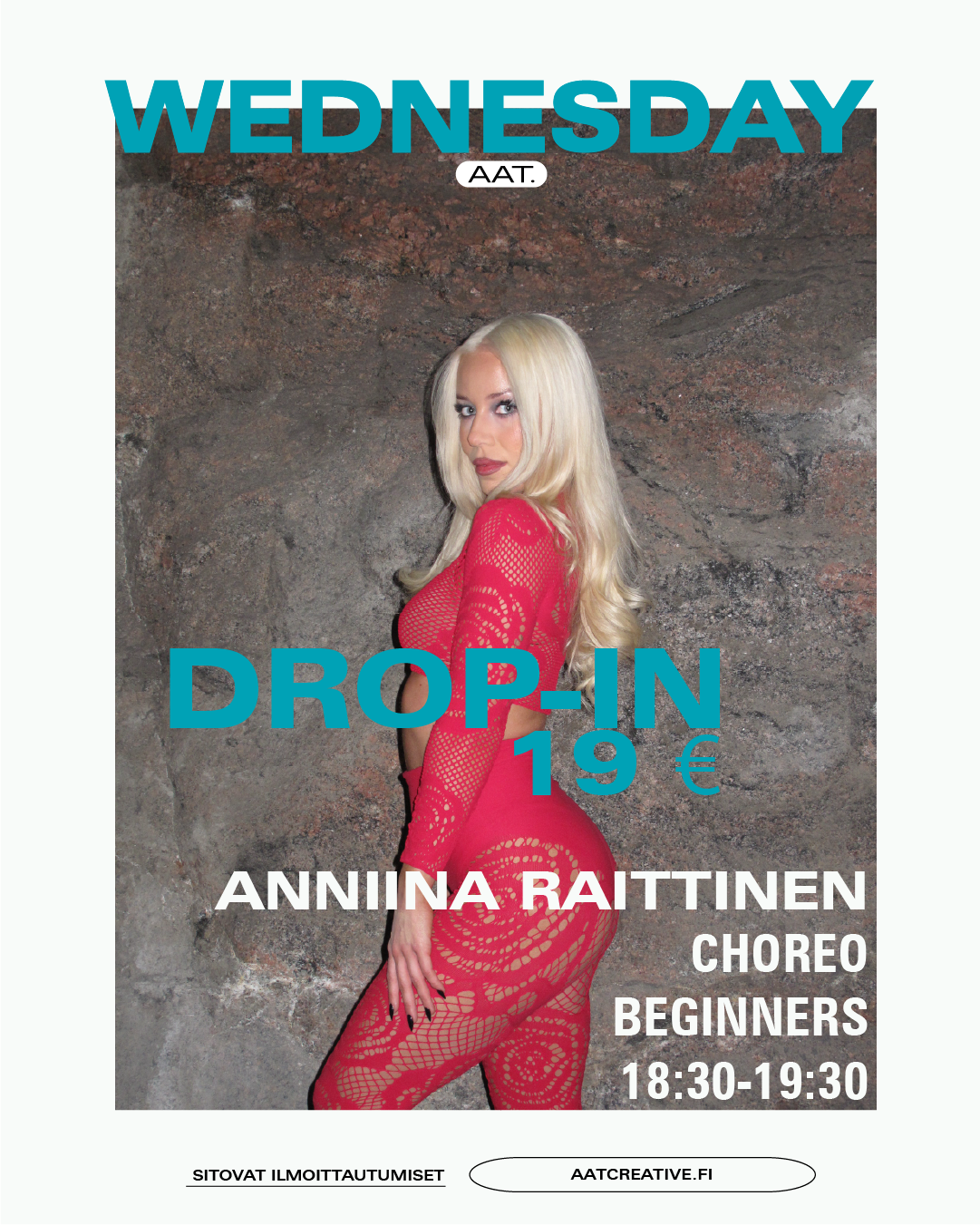 HELSINKI DROP-IN / Choreo Beginners / Anniina Raittinen / 18:30–19:30 HEAVEN