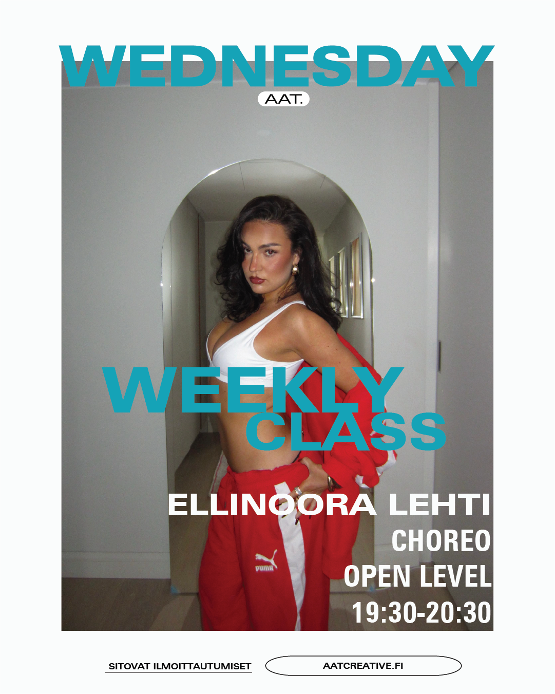 DECEMBER / Wednesday / Choreo Open level Ellinoora Lehti BOX
