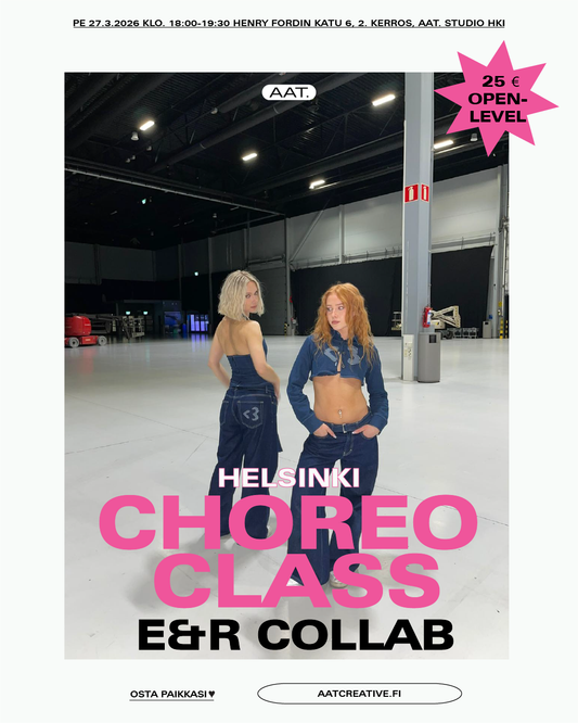 HELSINKI Choreo Class / Open level / E&R COLLAB 27.3.2026