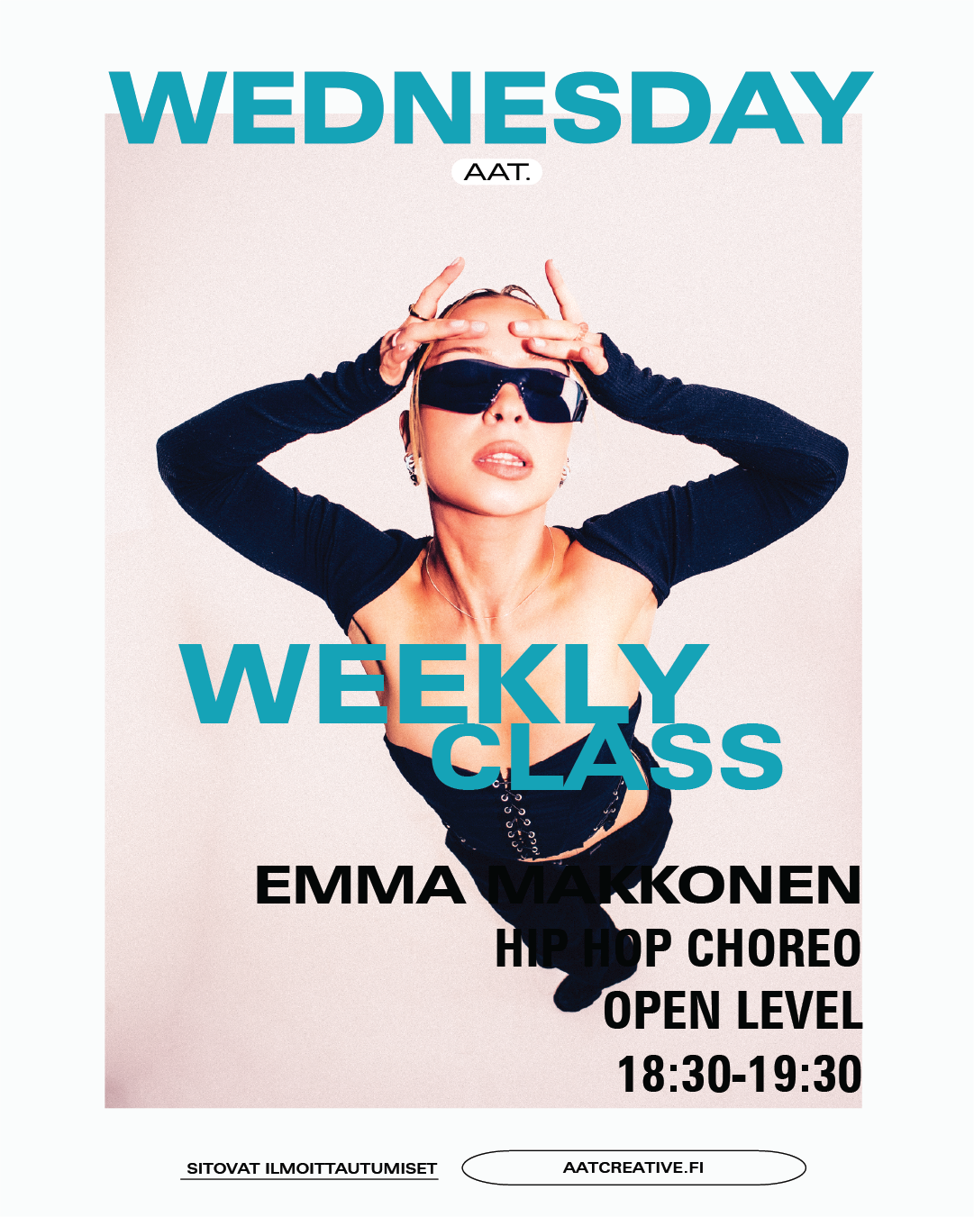 DECEMBER / Wednesday / Hiphop Choreo Open level Emma Makkonen BOX