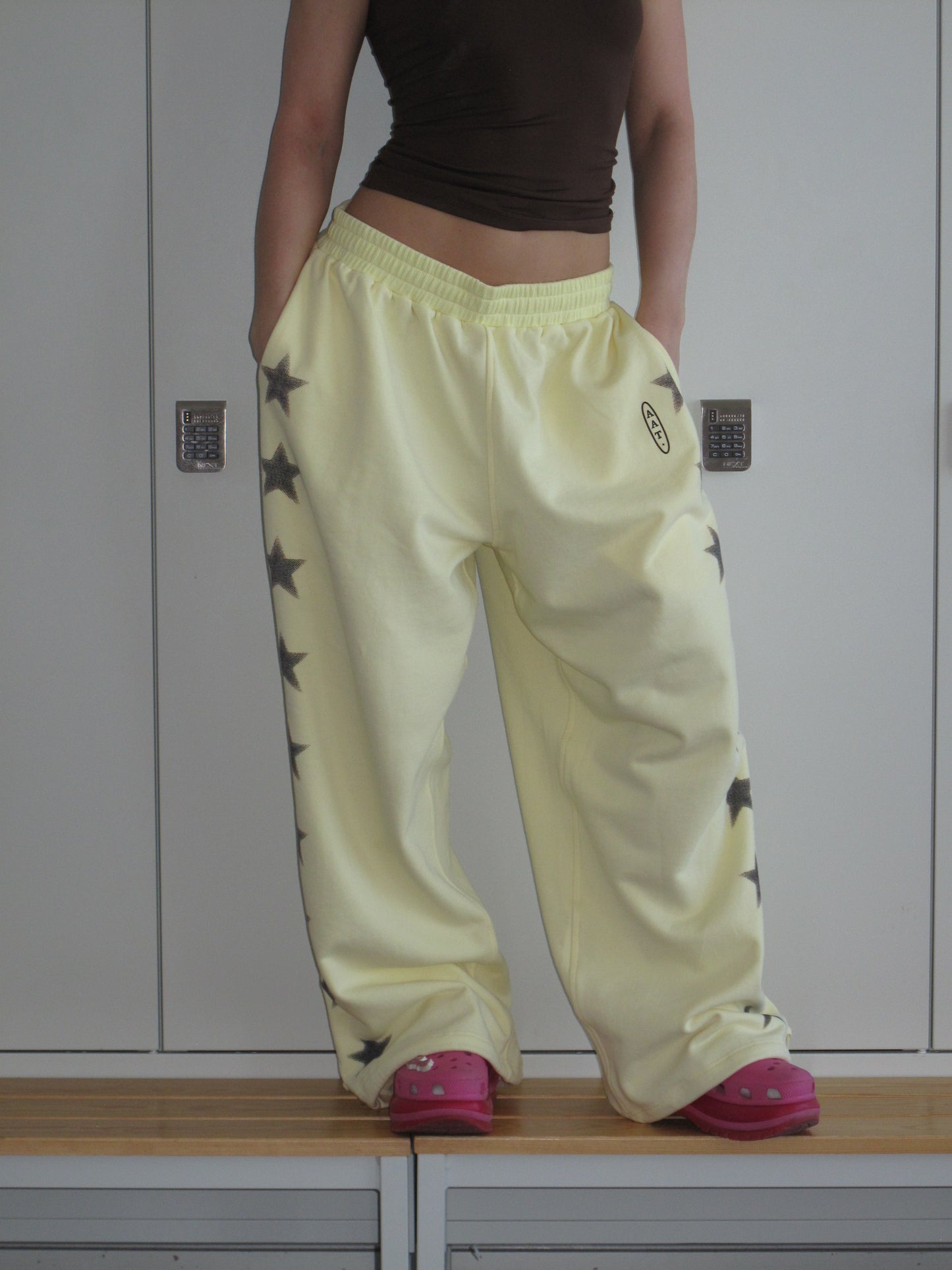 YELLOW STAR JOGGERS