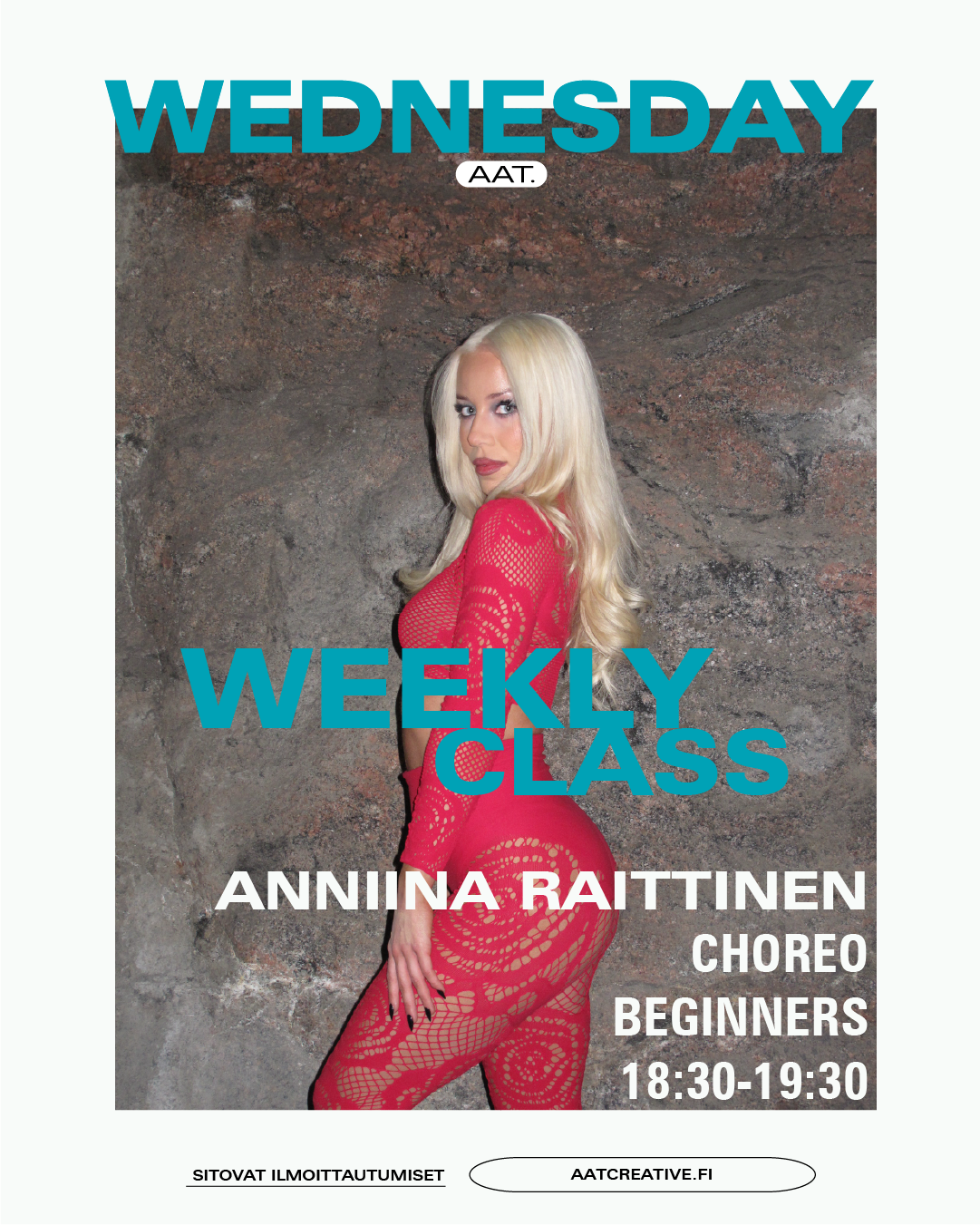 NOVEMBER HKI / 4 classes / Wednesday / Choreo Beginners / Anniina Raittinen / HEAVEN