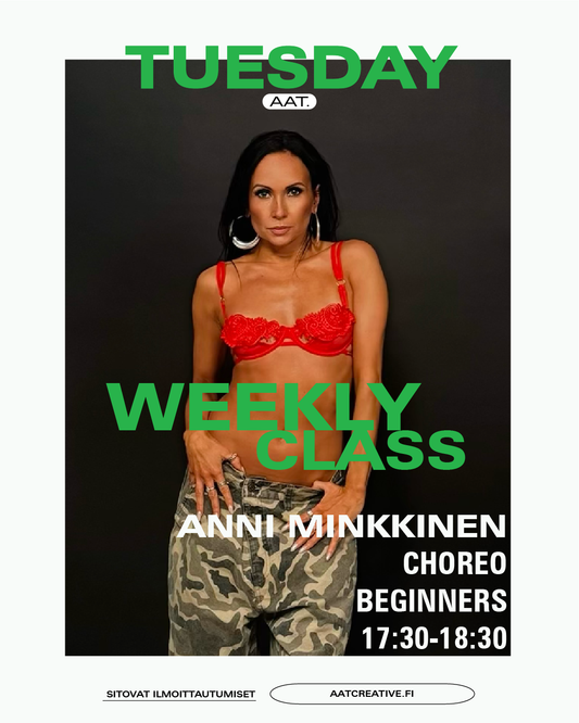 MAY HKI / Tuesday / Choreo Beginners Anni Minkkinen BOX