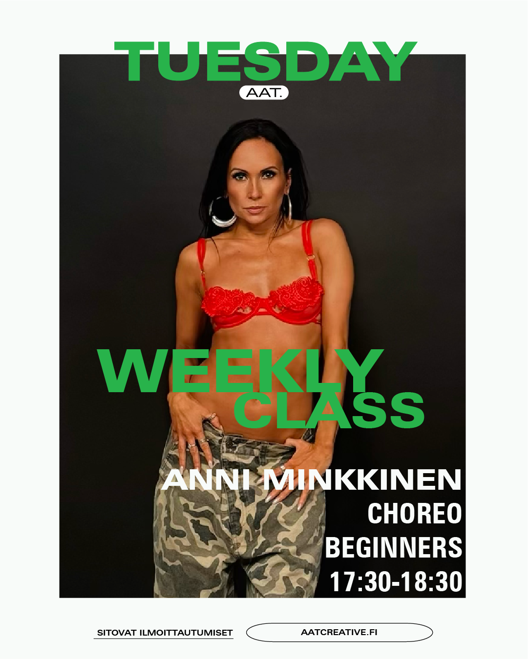JANUARY HKI / Tuesday / Choreo Beginners Anni Minkkinen BOX