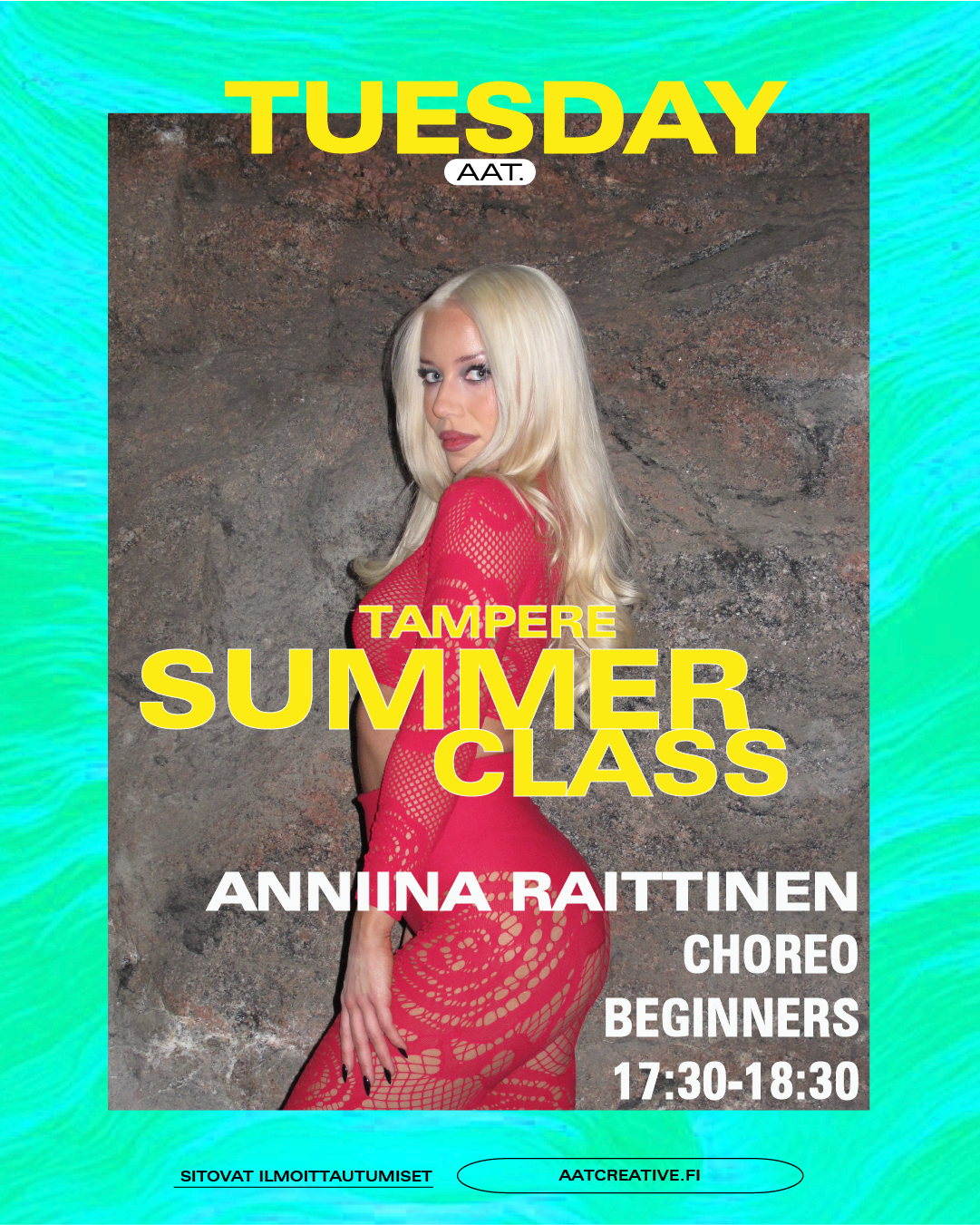 JUNE TRE / Summer Classes / Tuesday / Choreo Beginners Anniina Raittinen